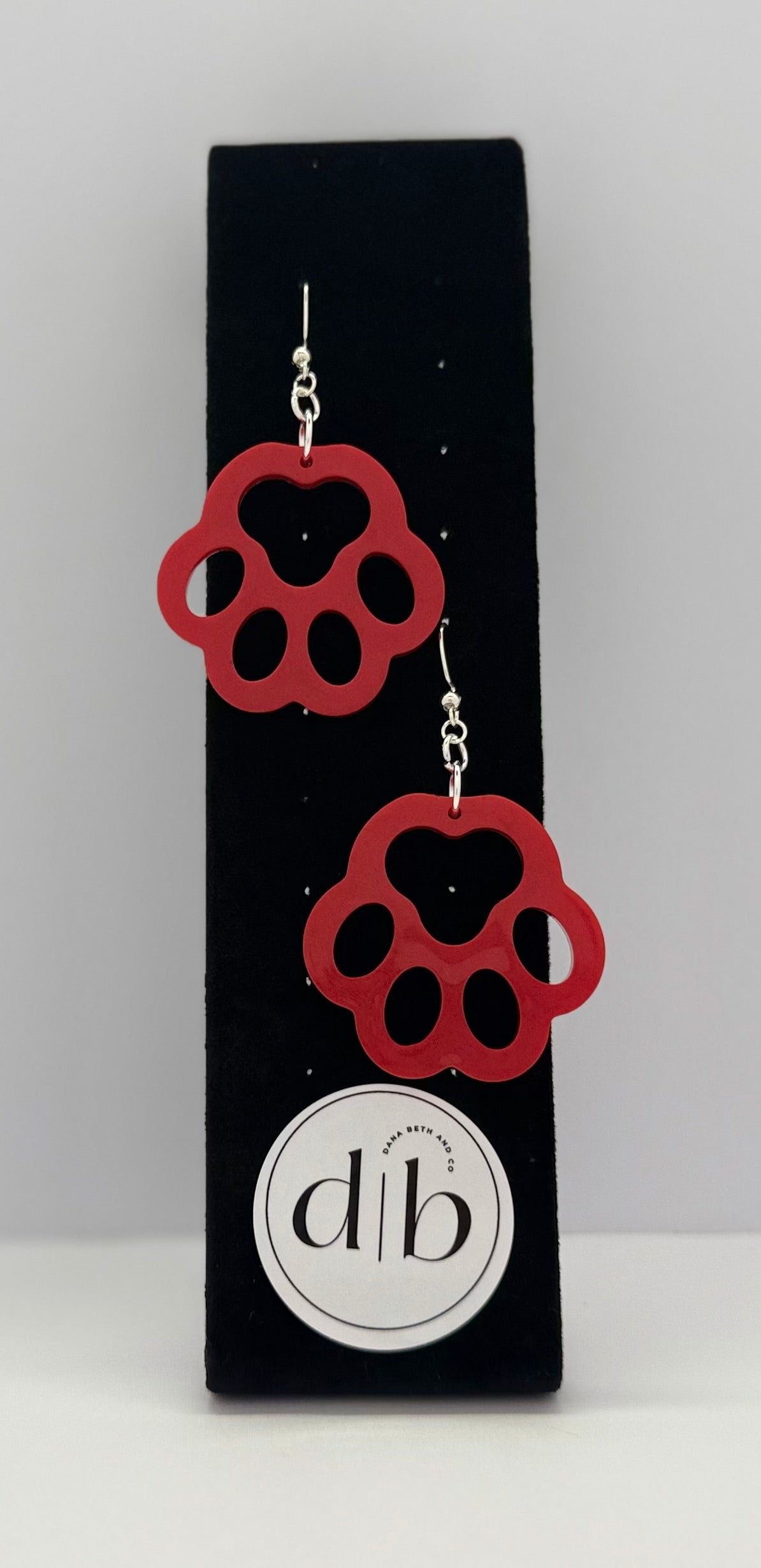 Paw Print Earrings