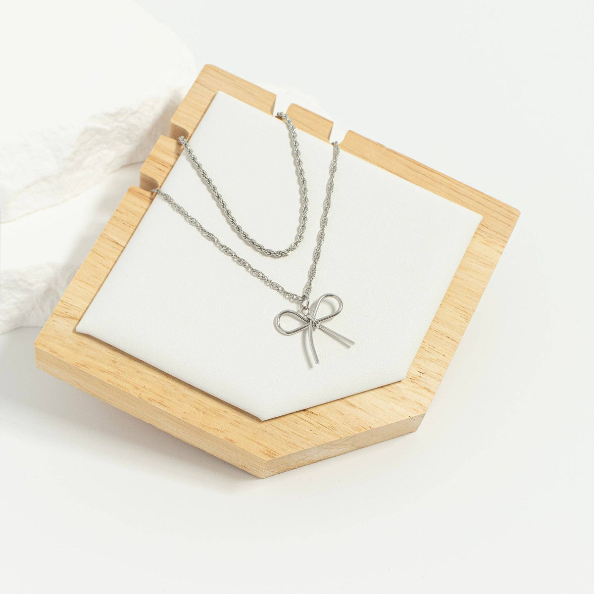 The Thin Bow Charm — Heirloom Charm Collection | Minimal Bow