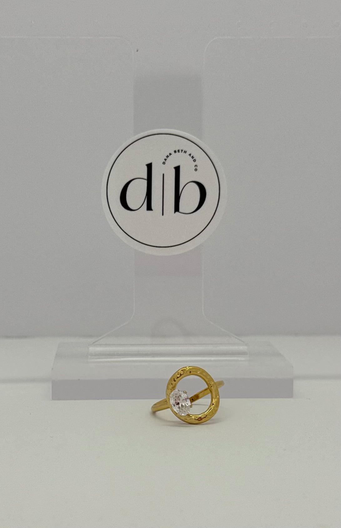 Marquise Orbit Ring