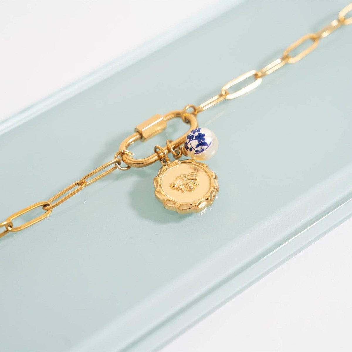 The Floral Pearl Charm — Heirloom Charm Collection
