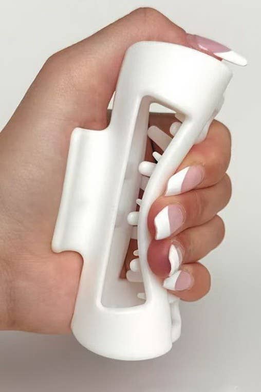 Jumbo Bendable Hair Claw Clips