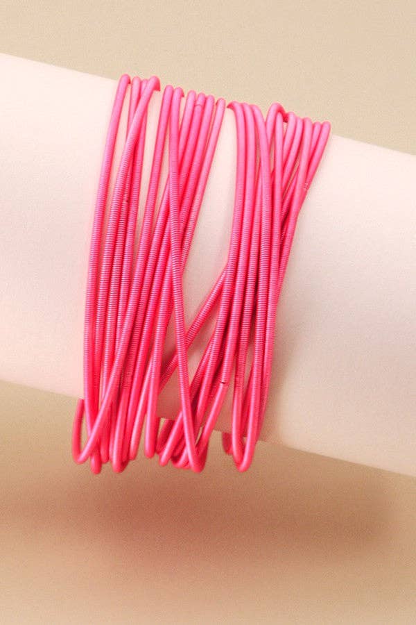 Guitar String Bracelets – Set of 20