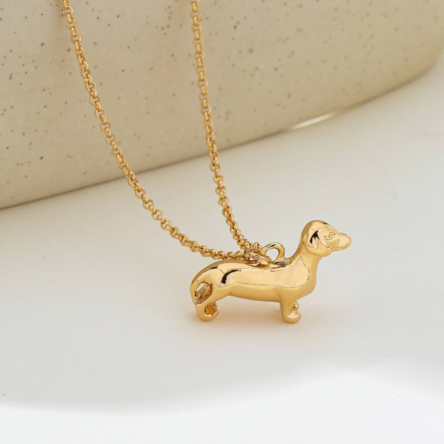 The Dachshund Pendant Necklace