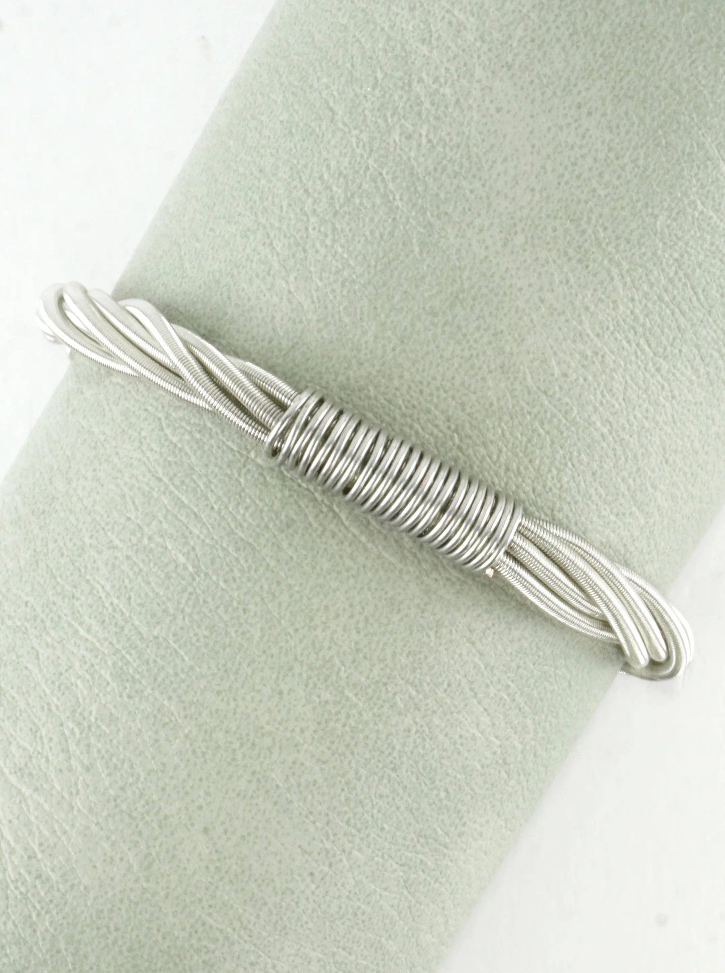 Piano Wire Braided Bracelet
