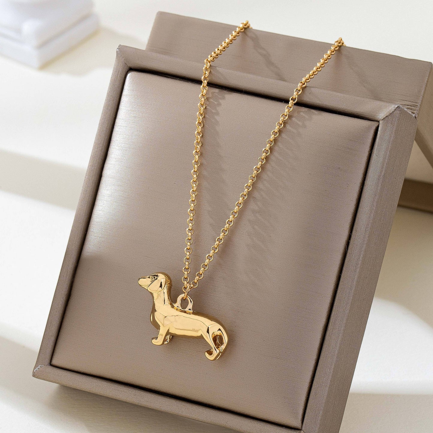 The Dachshund Pendant Necklace