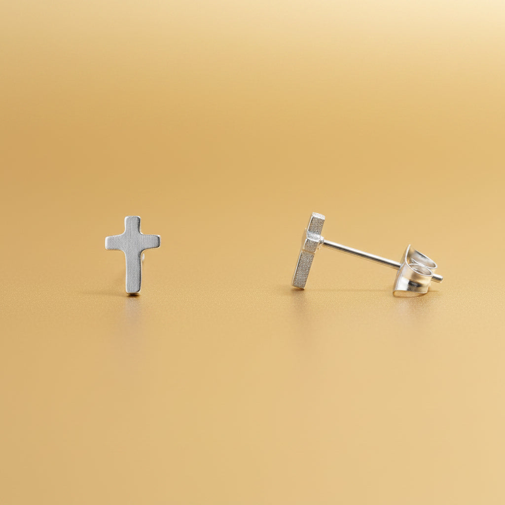 Mini Cross Studs