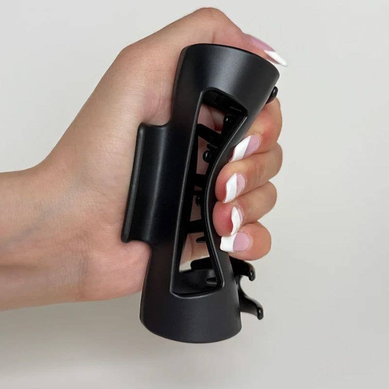 Jumbo Bendable Hair Claw Clips