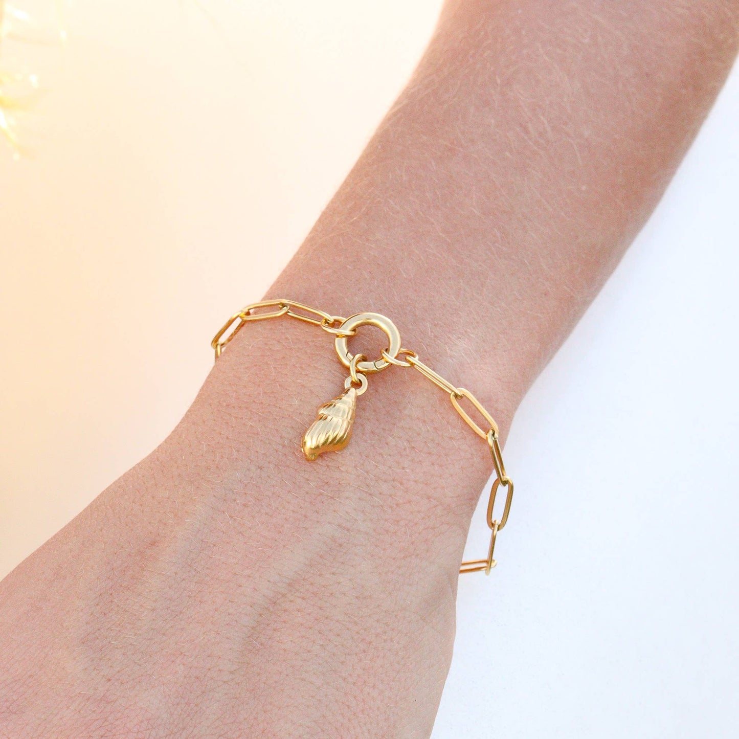 The Heirloom Carabiner Bracelet — Paperclip Charm Keeper