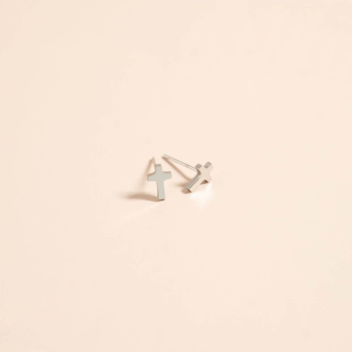Mini Cross Studs