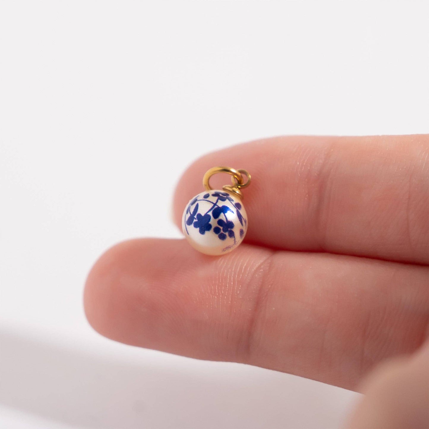 The Floral Pearl Charm — Heirloom Charm Collection