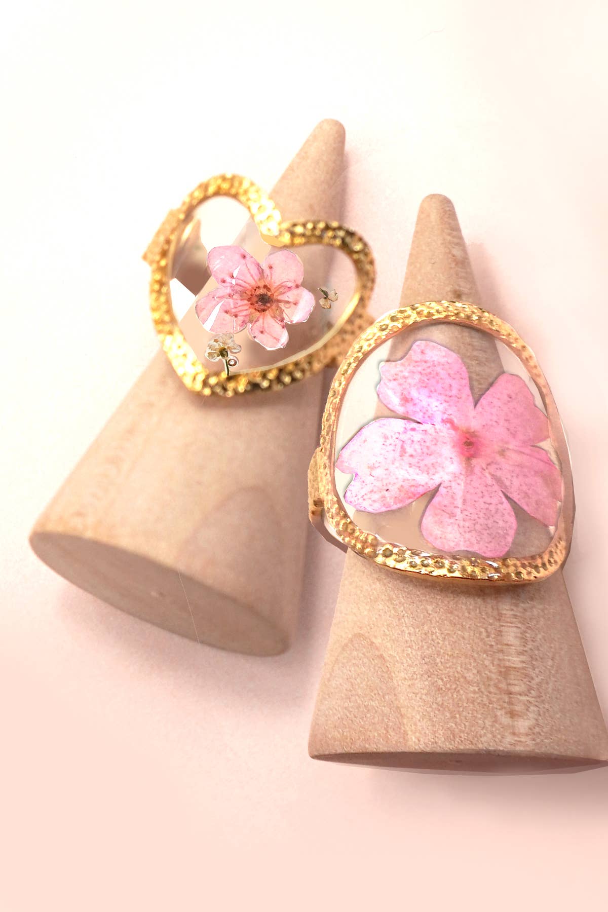 Pressed Flower Ring