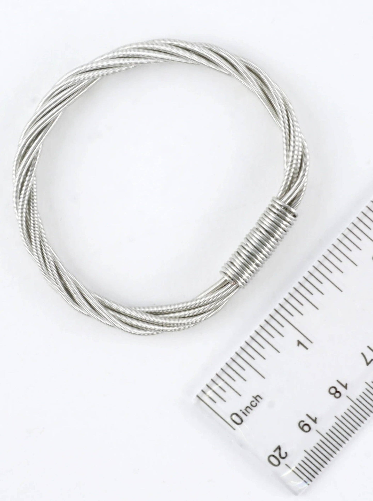 Piano Wire Braided Bracelet