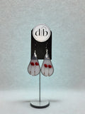 Spring Blossom Teardrop Earrings