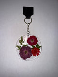 Pressed Flower Keychain