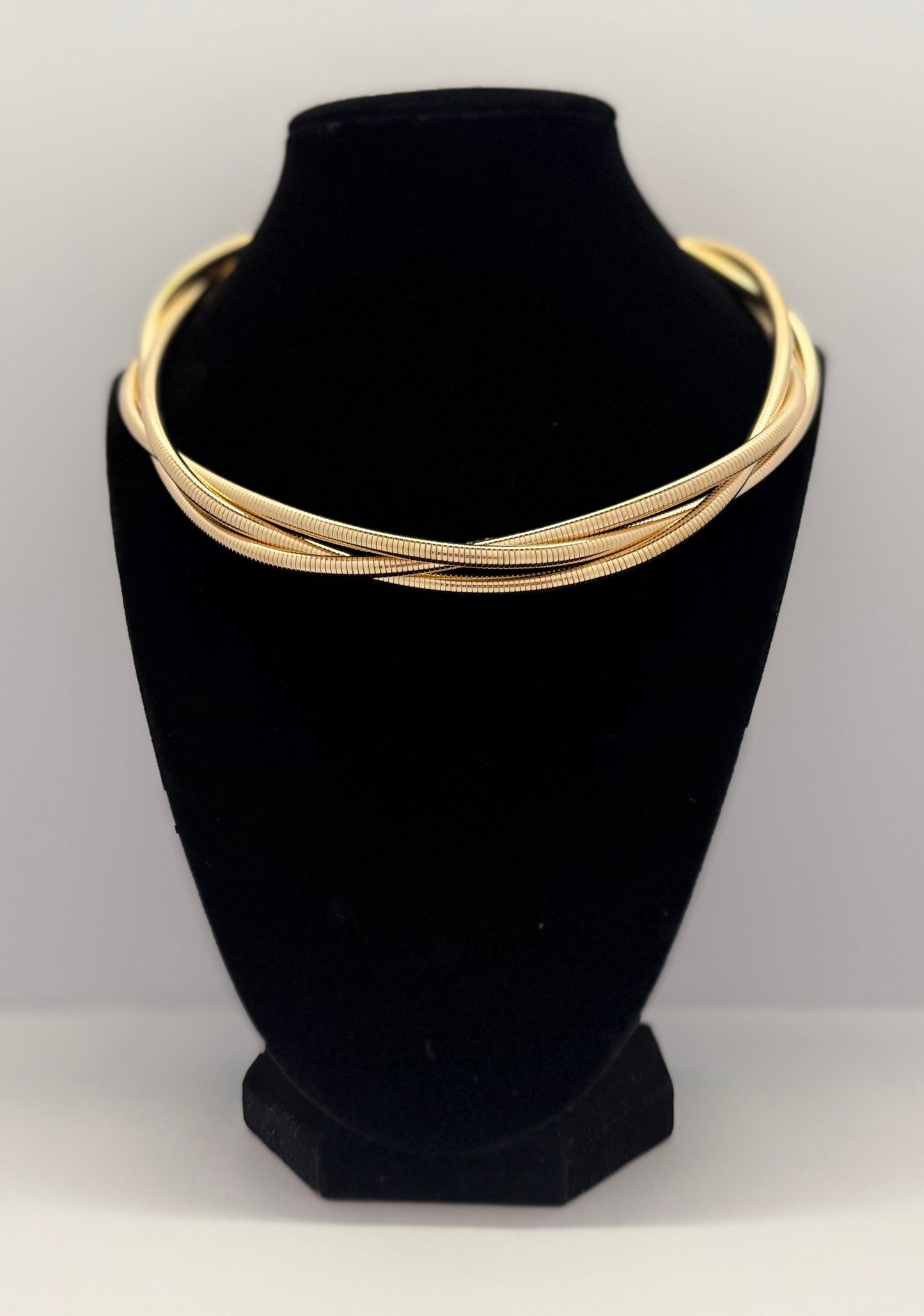 Layered Snake Chain Necklace
