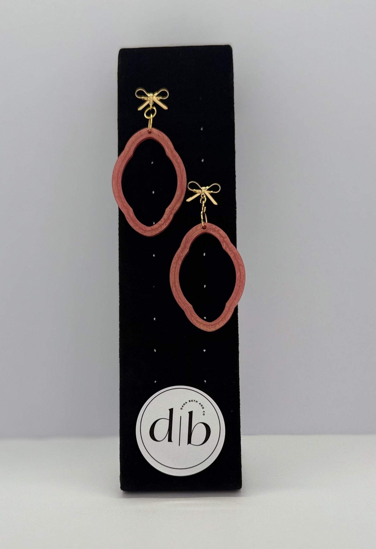 Bow Drop Earrings