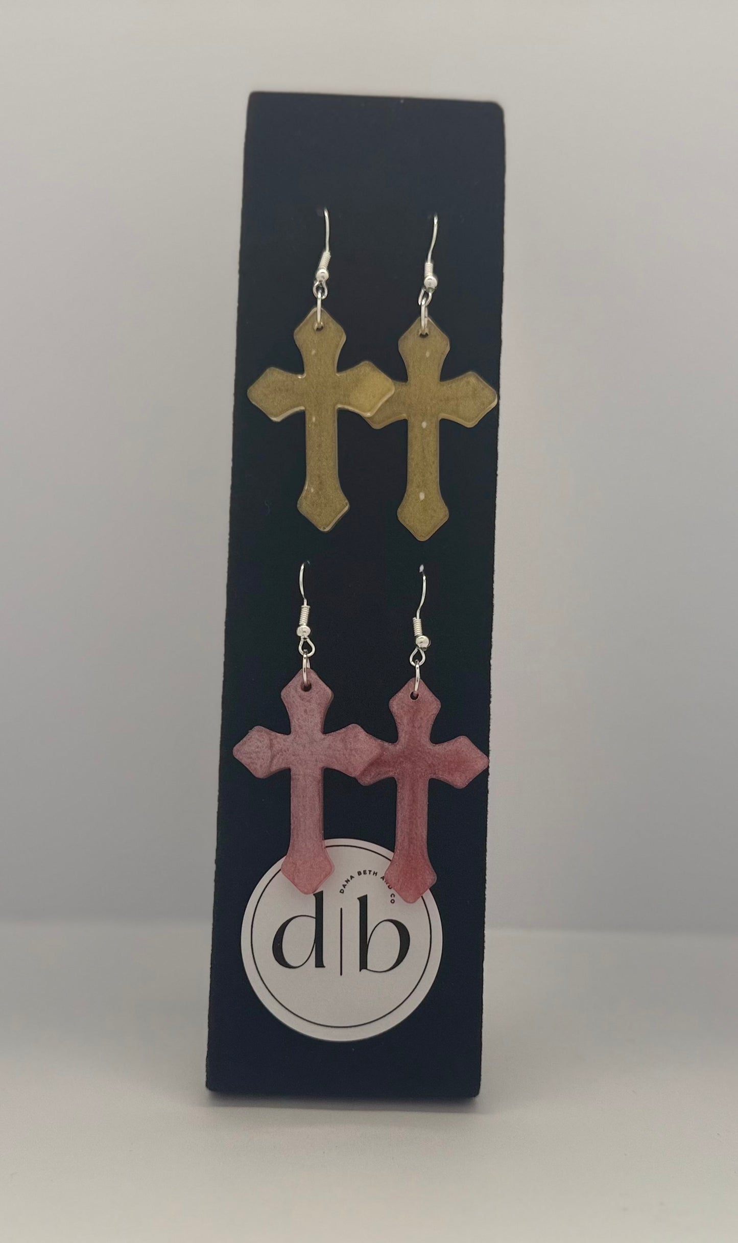 The Cathedral Cross Earrings