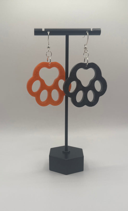 Paw Print Earrings
