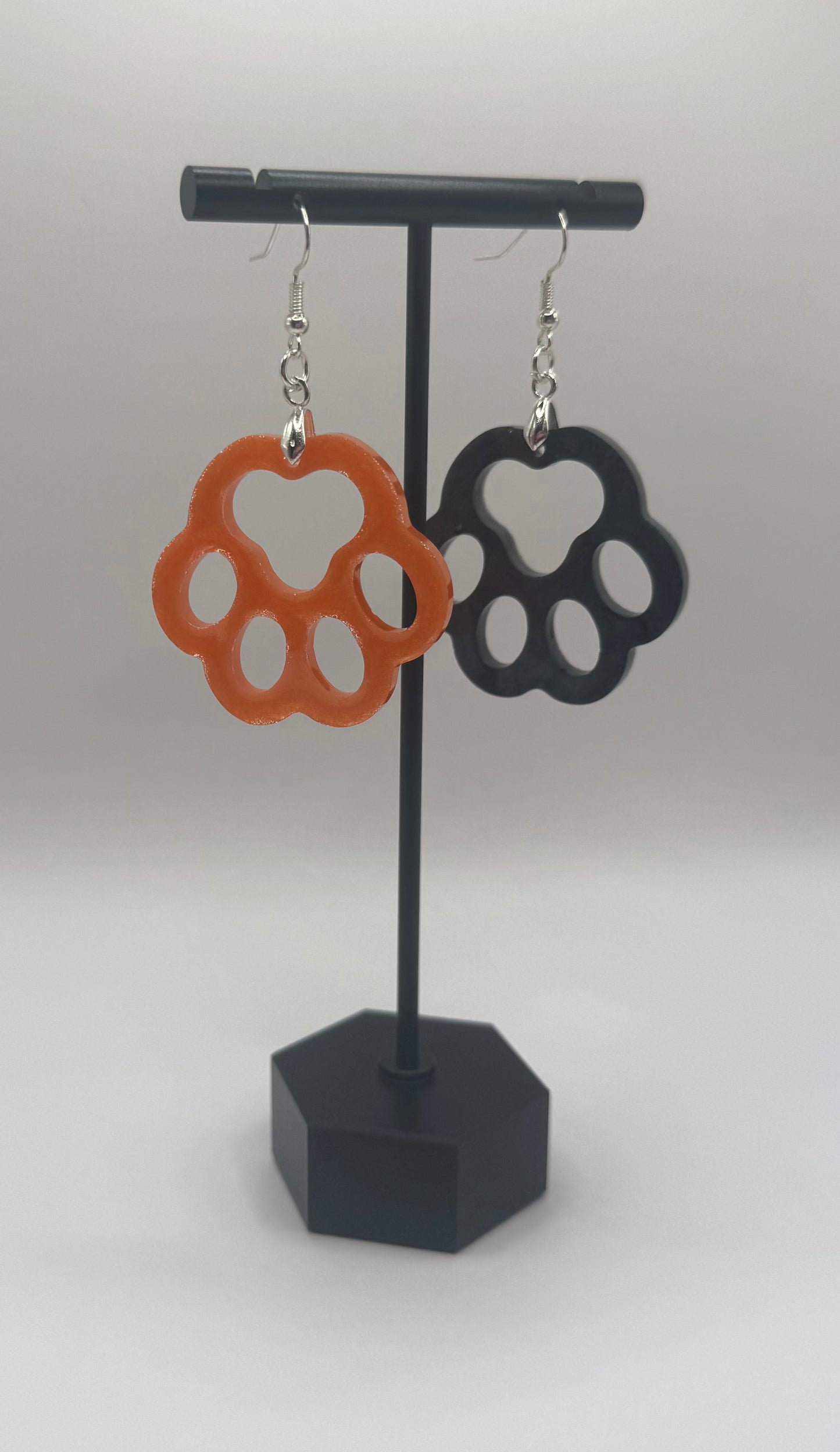 Paw Print Earrings