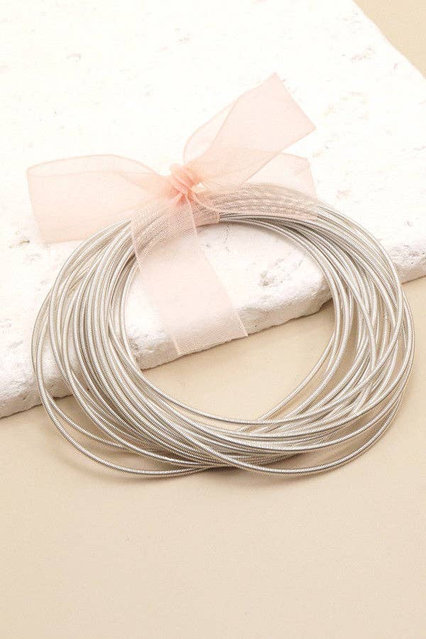 Guitar String Bracelets – Set of 20