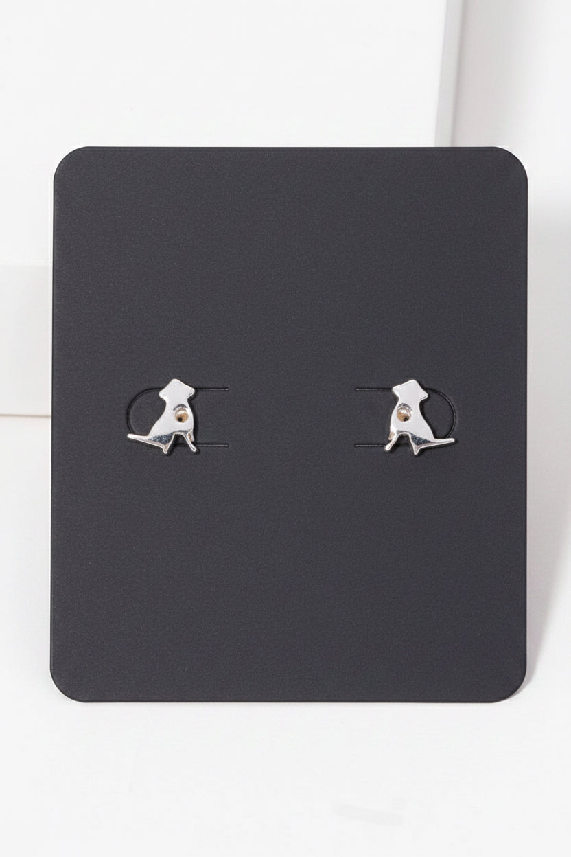 Dog Stud Earrings