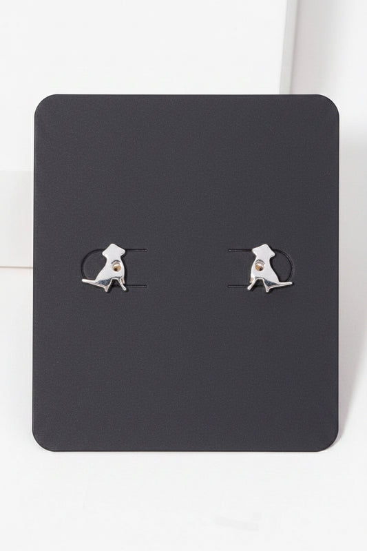 Dog Stud Earrings