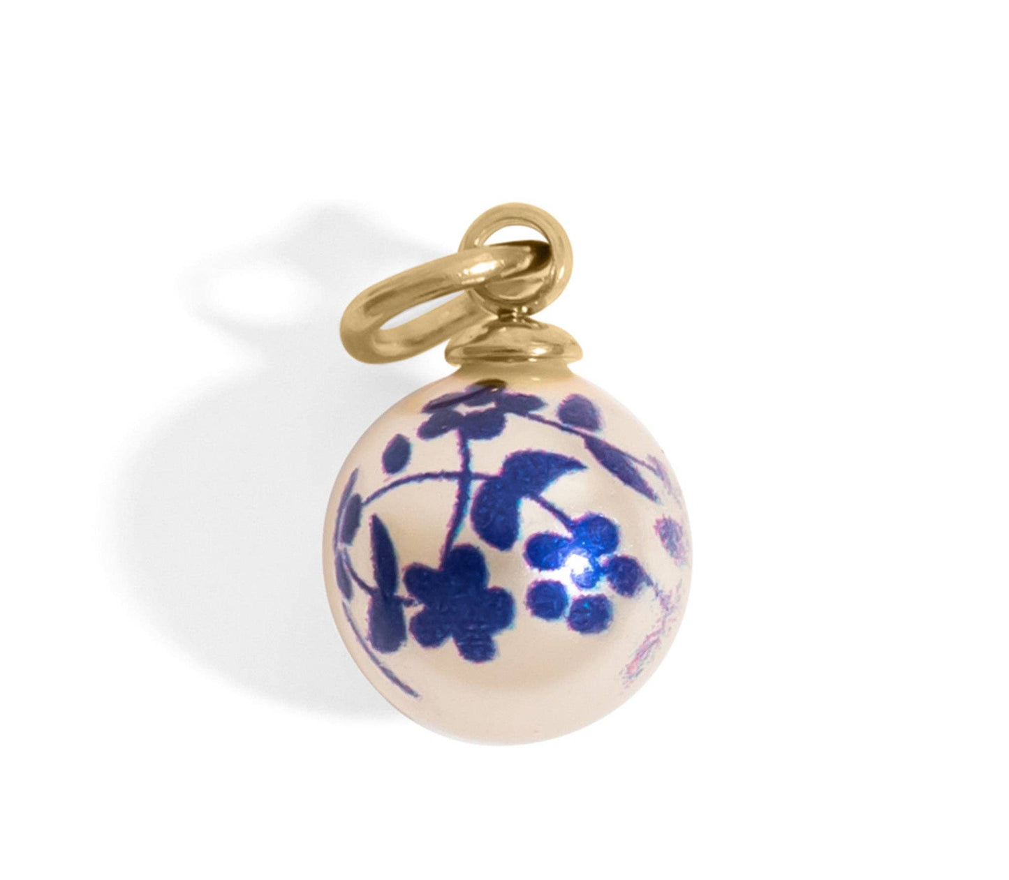 The Floral Pearl Charm — Heirloom Charm Collection