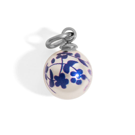 The Floral Pearl Charm — Heirloom Charm Collection