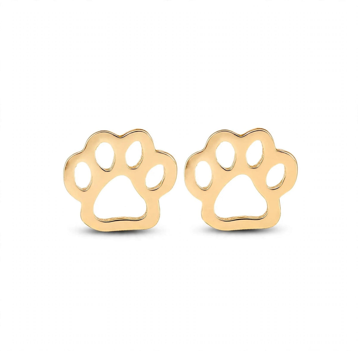 Panther Paw Stud Earrings