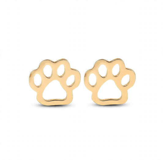 Panther Paw Stud Earrings