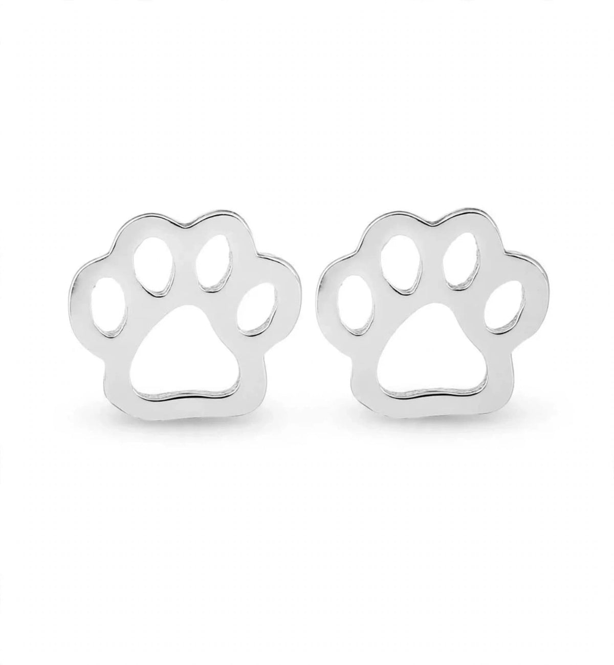 Panther Paw Stud Earrings